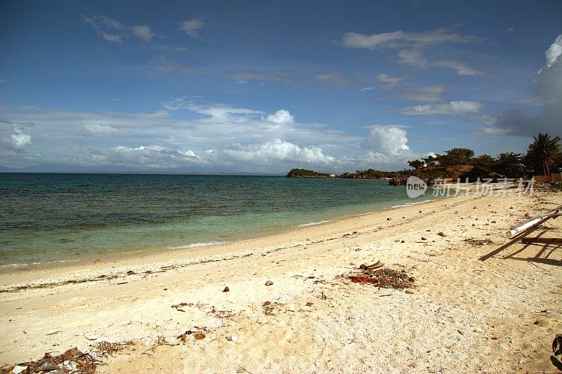 Lapus Lapus 海滩，马拉帕斯卡岛，菲律宾